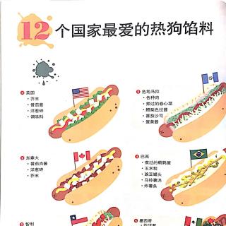 不一样的百科：12个国家最爱的热狗馅料