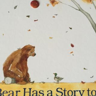 Bear has a story to tell