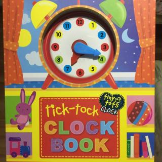 【小馨读绘本】Tick-tock Clock Book 中英文版