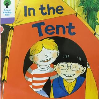 In the tent