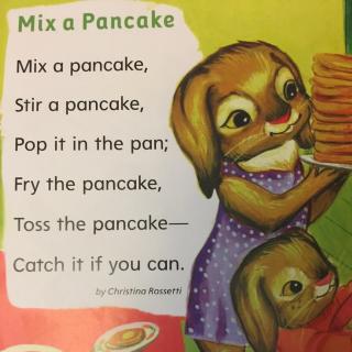 20160930mix a pancake(3.5岁了)