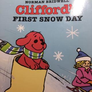 clifford's first snow day