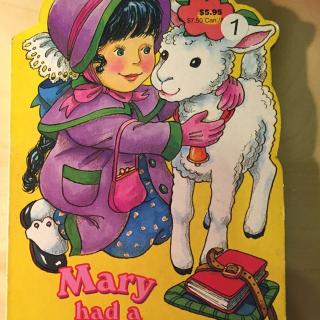 [兔牙绘本馆英文故事]Mary had a little lamb