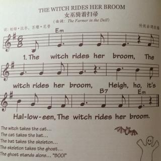 万圣节小曲目The Witch Rides Her Broom