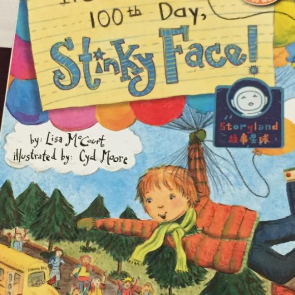 book talk on stinky face