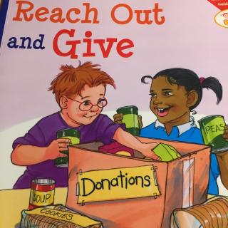 reach out and give