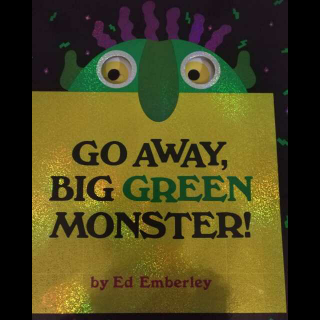 读绘本 Go Away Big Green Monston