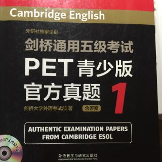 PET真题1test4写作范文