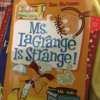 Ms Lagrange is strange capter1