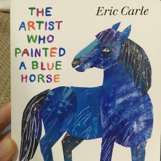 The artist who painted a blue horse