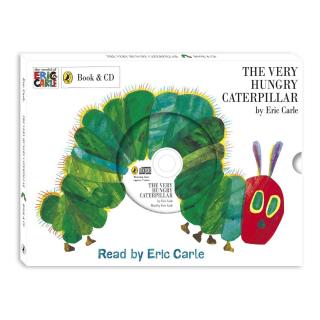 英文绘本配音故事《好饿的毛毛虫The Very Hungry Caterpillar》