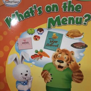 What' on the menu？