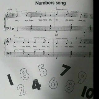 numbers song