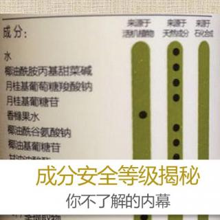 化妆品成分表能告诉我们什么