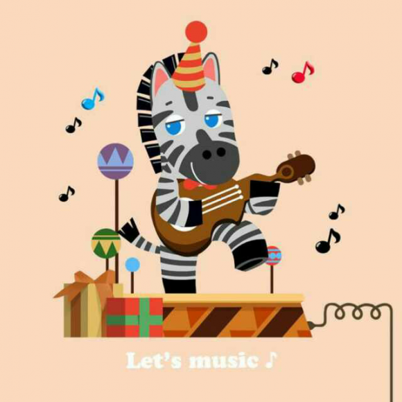 小斑马的花衣裳