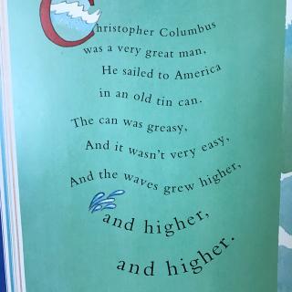 mother goose —Christopher Columbus