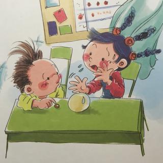 二年级的小豆豆之《比石头还硬的蛋》