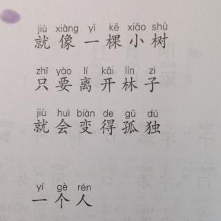 《语文阅读》一个人