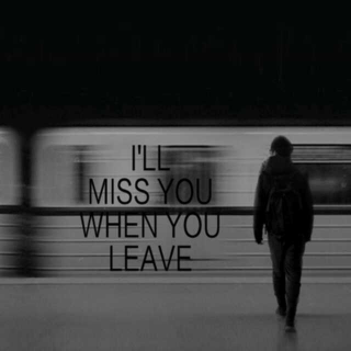 你离开我的那一天。