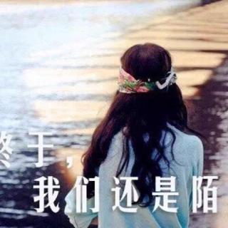 终于，我们还是陌生了