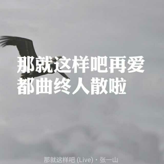 娜样思念♤05张一山-那就这样吧