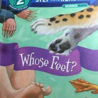 Step into reading step 2 Whose feet