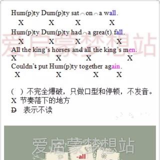 Humpty Dumpty  蛋头先生