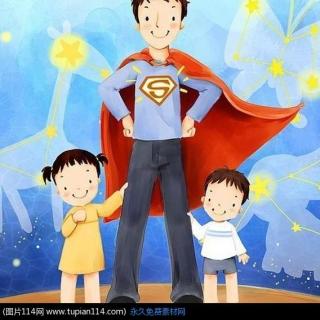 英文绘本故事《Super Dad》