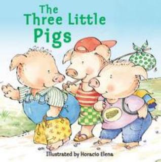 Claire和朋友还有英国老师们友情献声的新版the three little pigs