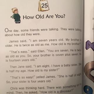 How old are you?