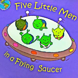 亲子英文丨绘本Five little men in a flying saucer