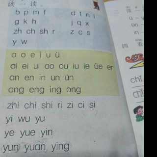 汉语拼音～字母表