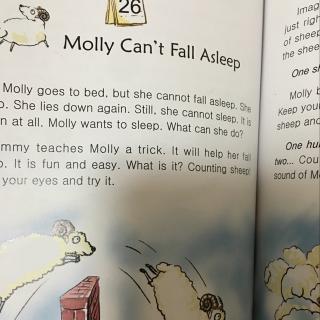 Molly Cannot Fall Asleep