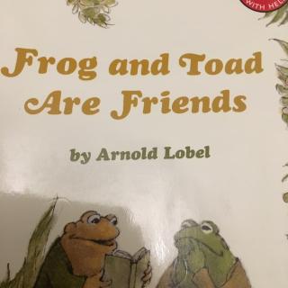 Frog and toad are friends