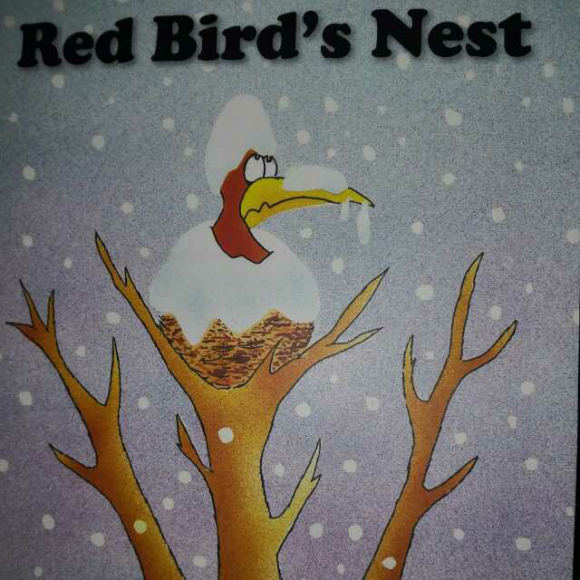 red birds nest