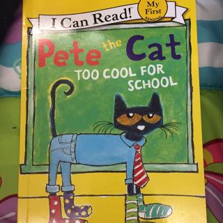 pete the cat  too cool for school皮特猫