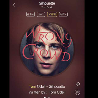 sihouette-Tom odell