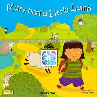 洞洞书版本Mary had a little lamb