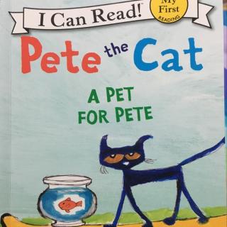 Pete the cat A pet for Pete