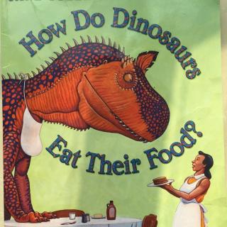 how do dinosaurs eat their food