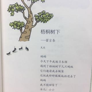 梧桐树下