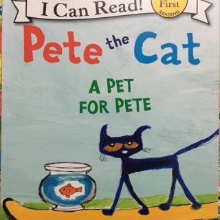 Pete the cat A pet for Pete