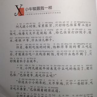 《不可不知的阿凡提经典故事》小牛犊跟我一样