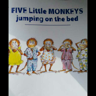 FIVE LITTLE MONKEYS jumping