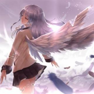 《挥着翅膀的女孩》请你不用担心，我会勇敢的。