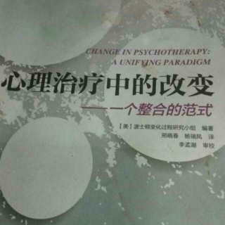 《心理治疗中的改变》第六章