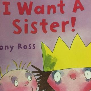 I want a sister