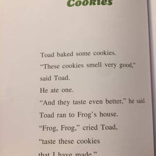 Frog and toad-Cookies