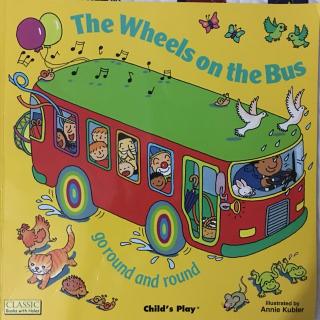 廖彩杏洞洞书《The wheels on the bus 》