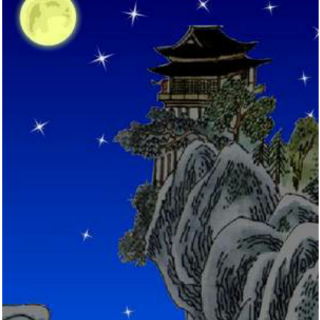 《夜宿山寺》